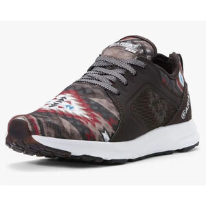 Ariat Women’s Fuse Brown Aztec Tennis Shoe Sneakers Size 8